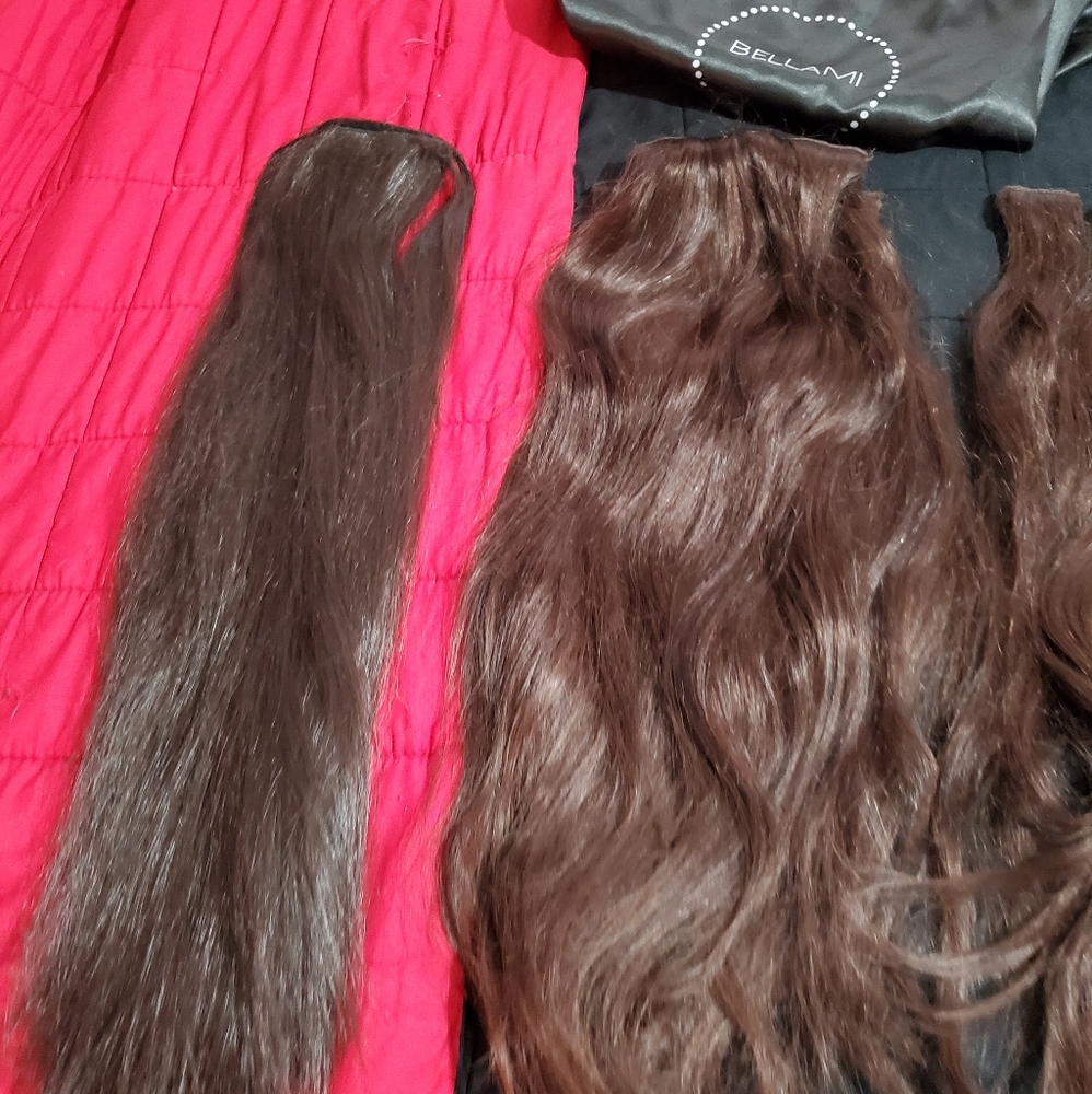 BELLAMI Bellissima 22"dark brown clip in extension